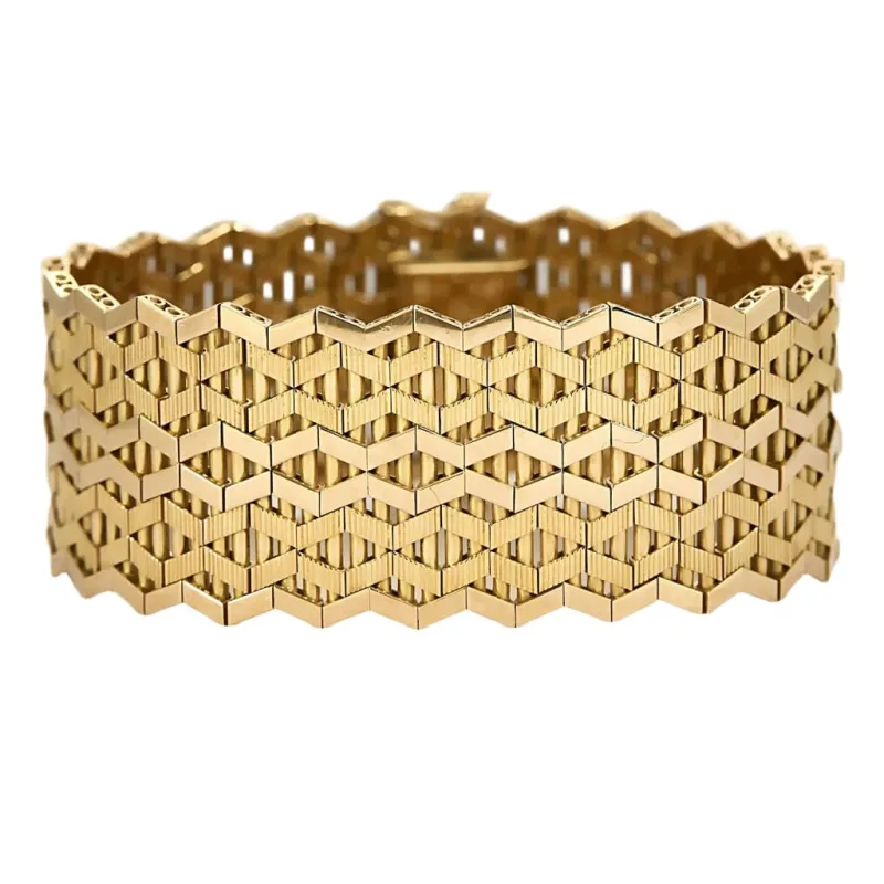 Bracelet en Or jaune 18k sold by 58 Facettes
