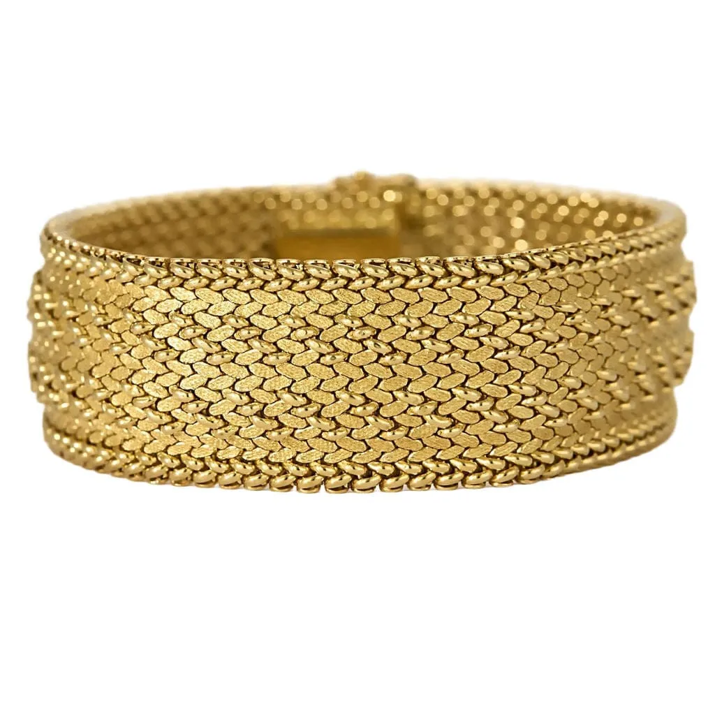Bracelet en Or jaune 18k sold by 58 Facettes