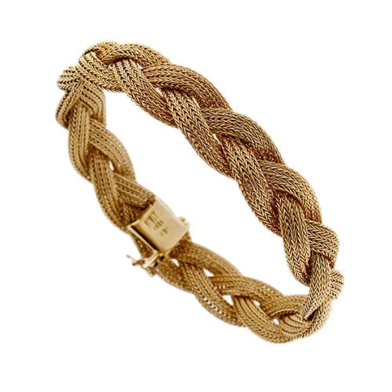 Bracelet tressé sold by 58 Facettes