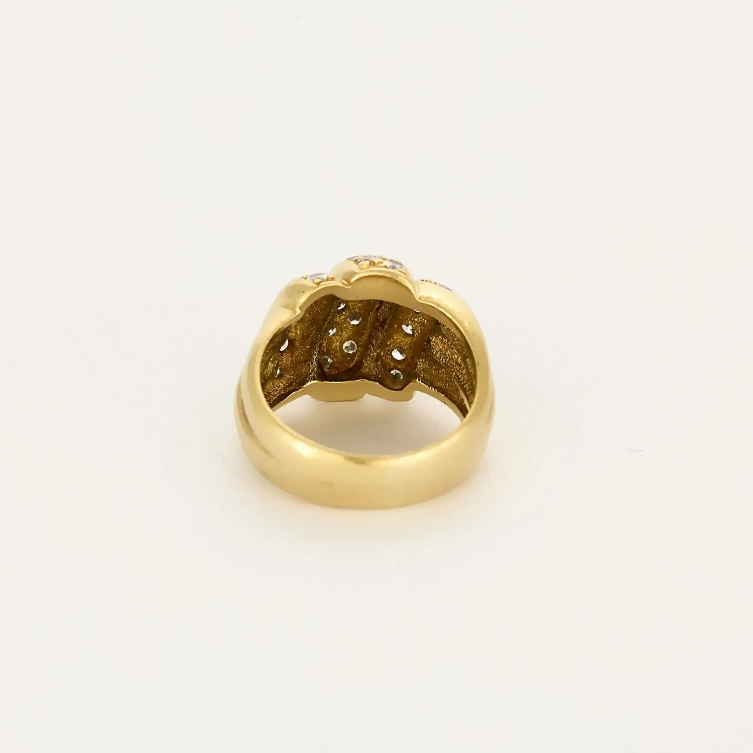 Bague en or jaune et diamants sold by 58 Facettes product image thumbnail 5