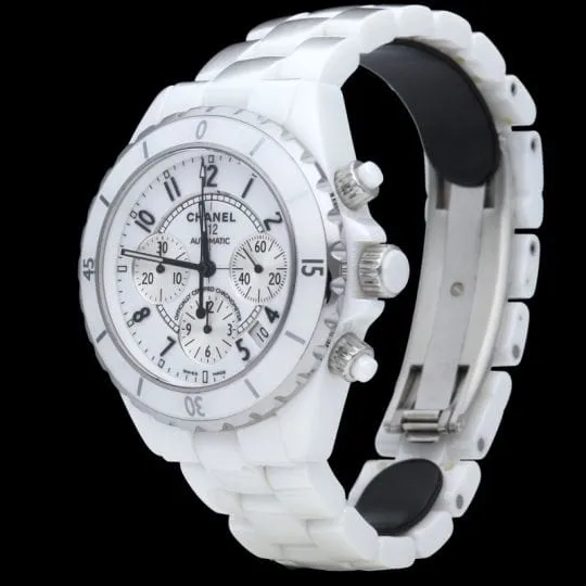 Chanel Montre J-12 Chronograph Automatic Ceramic sold by 58 Facettes product image thumbnail 3