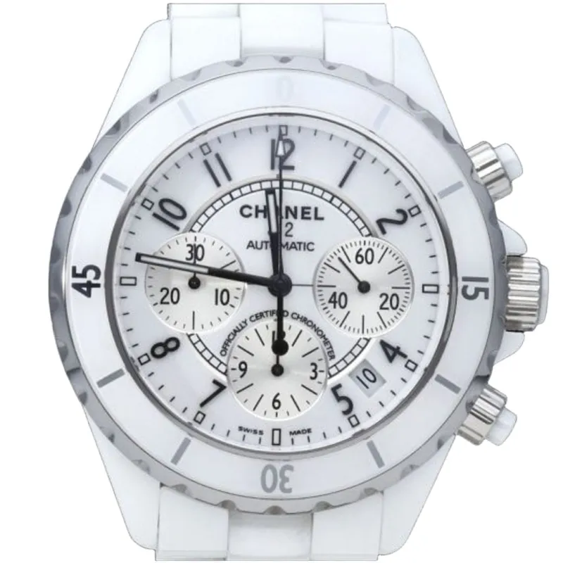 Chanel Montre J-12 Chronograph Automatic Ceramic made by 58 Facettes