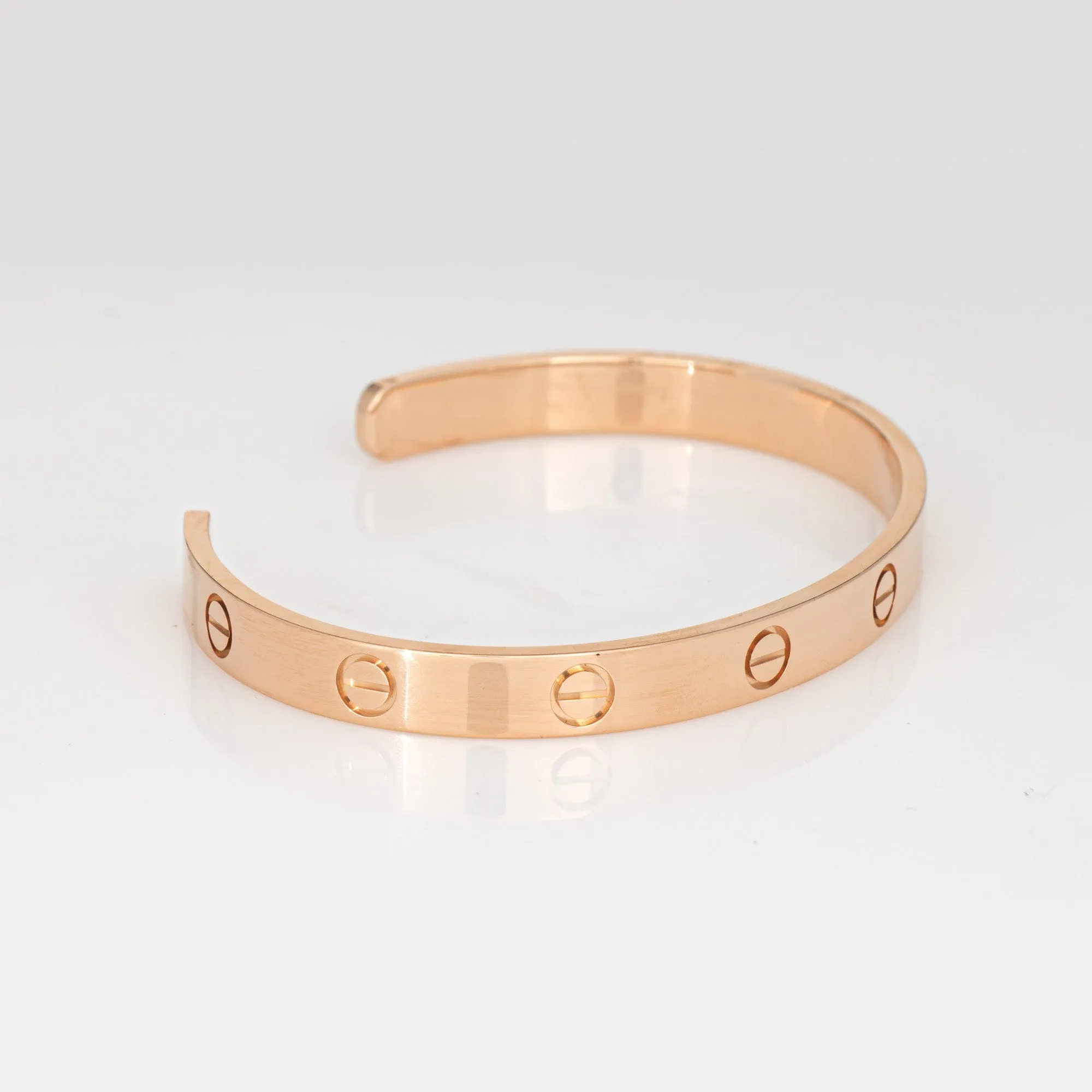 Cartier - Bracelet manchette Love Estate en or rose, bijou fin signé sold by 58 Facettes product image thumbnail 4