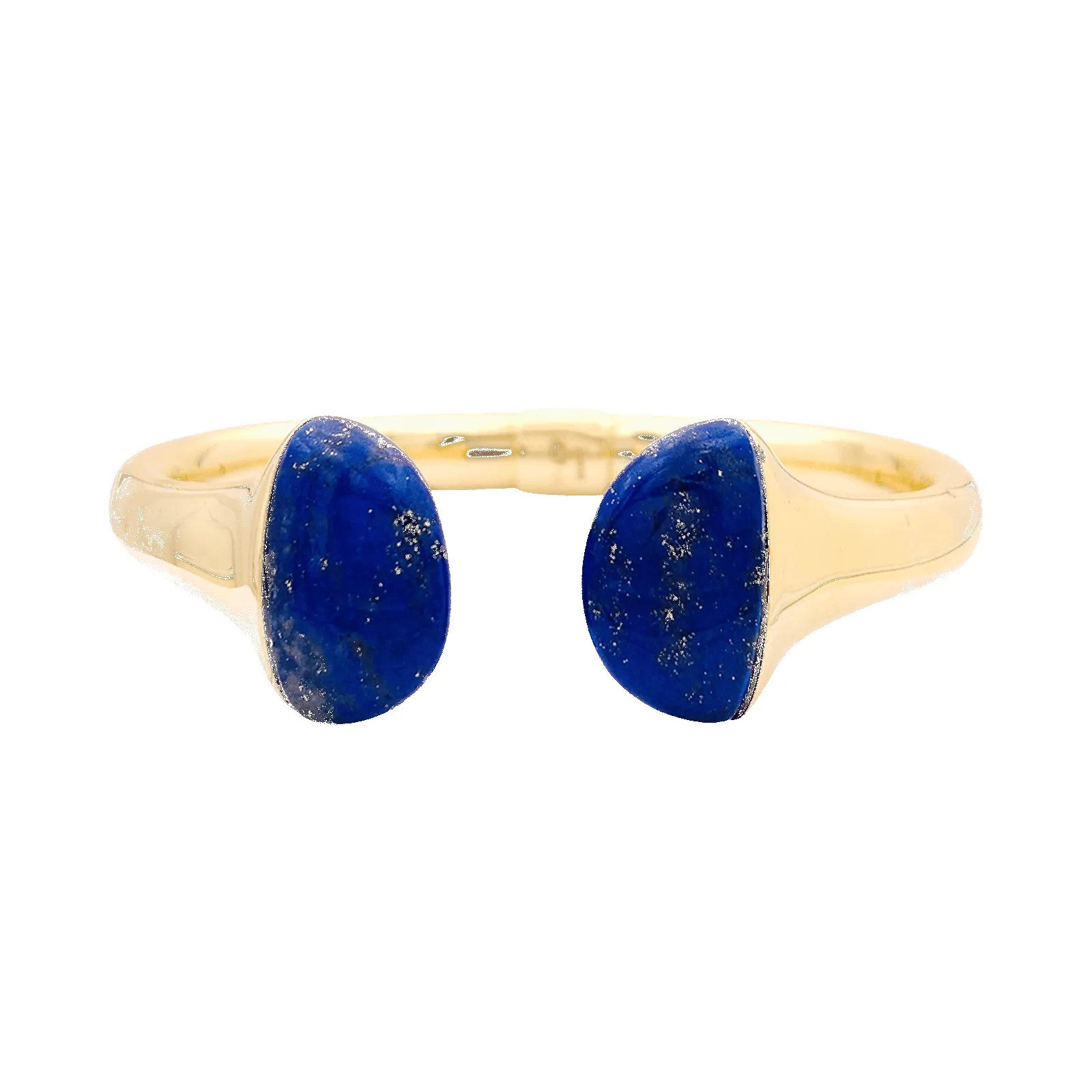 Bracelet jonc, or jaune et lapis-lazuli. sold by 58 Facettes