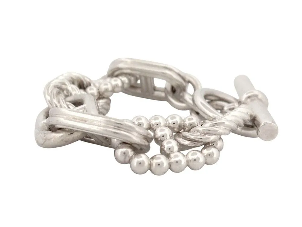 bracelet HERMES parade chaine d'ancre gm 15.5 172.7gr en argent 925 sold by 58 Facettes product image thumbnail 3