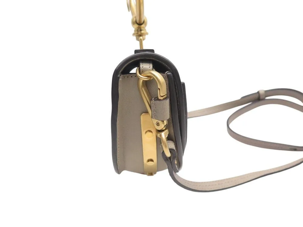 sac a main CHLOE minaudiere bracelet nile bandouliere cuir gris bag sold by 58 Facettes product image thumbnail 4