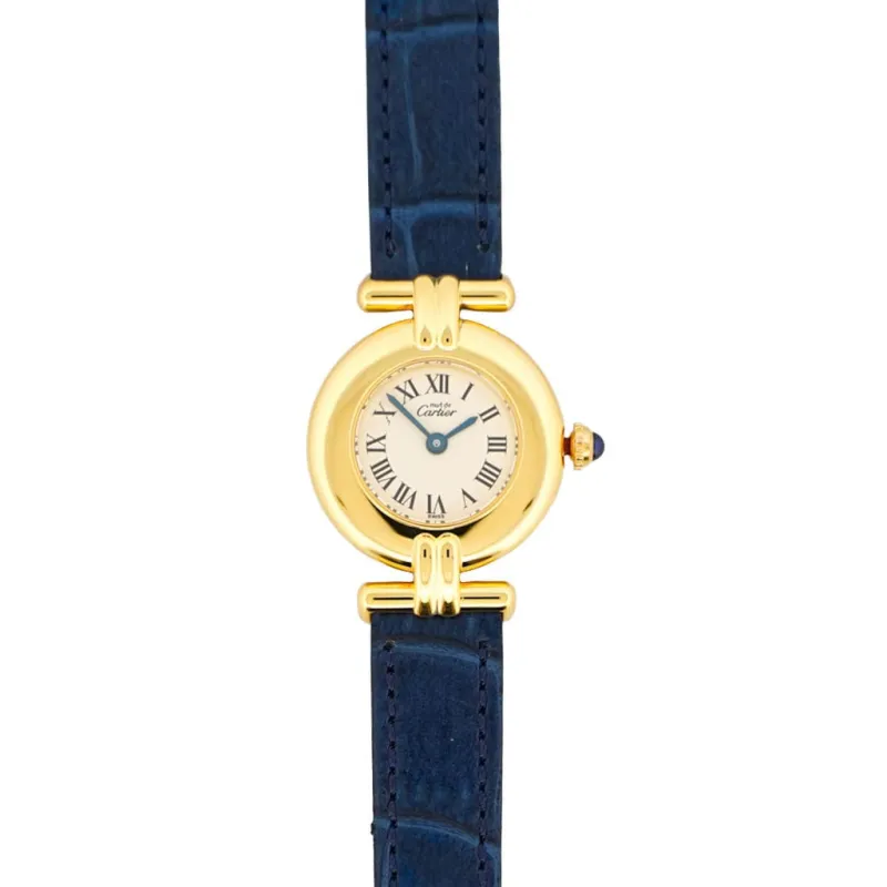 Cartier Must Colisée - Ivory roman dial sold by 58 Facettes