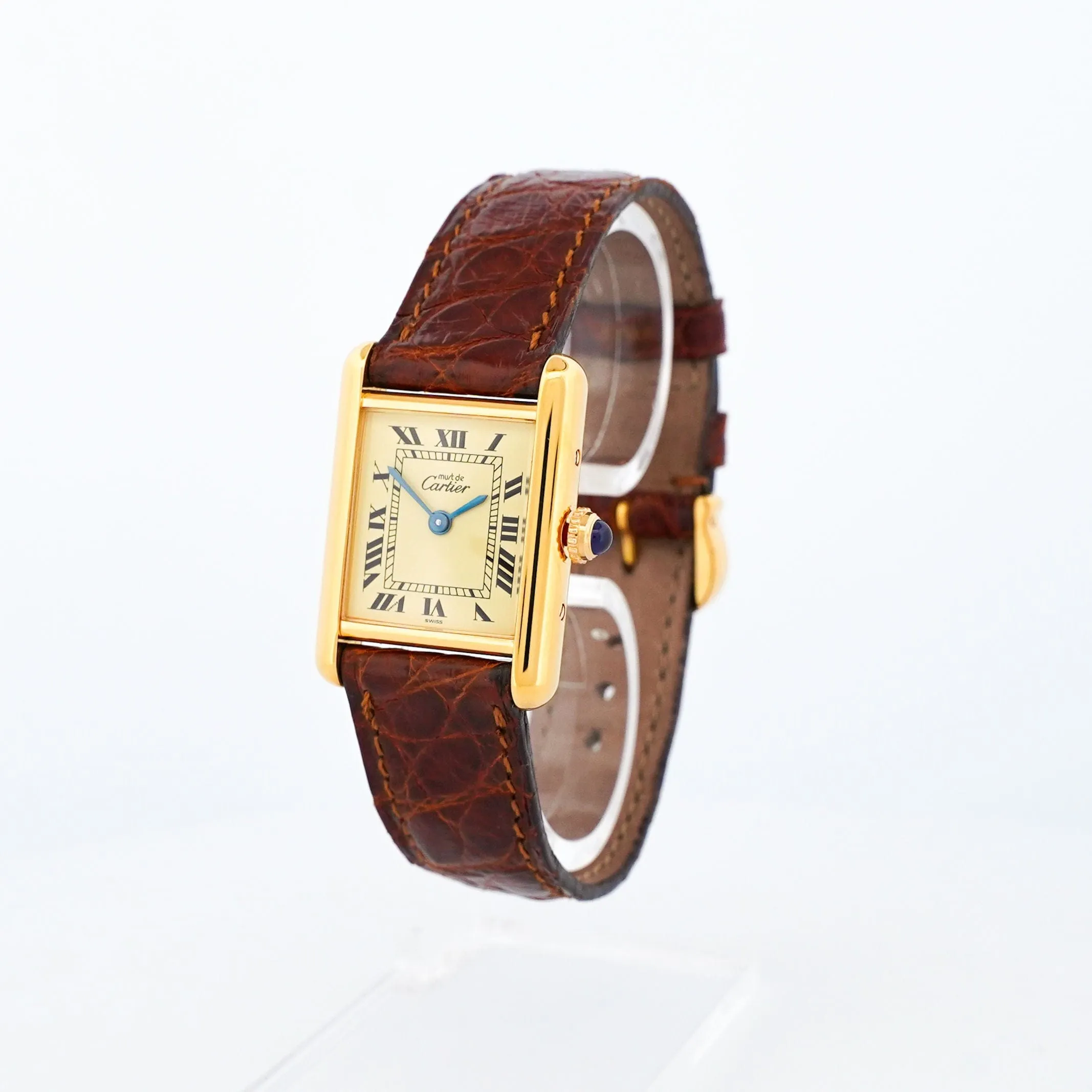 Cartier Tank Must - Cadran romain citron - SM sold by 58 Facettes product image thumbnail 5