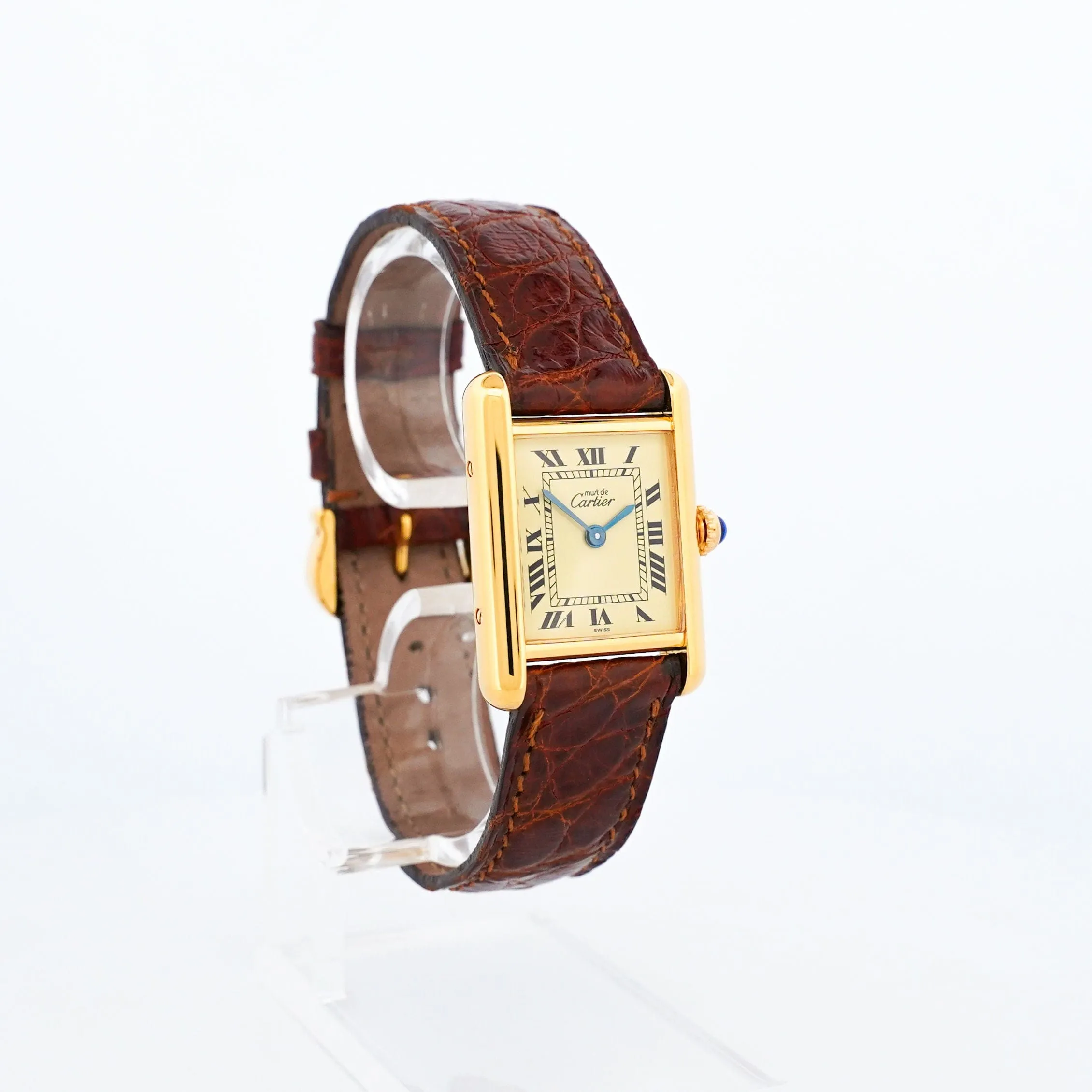 Cartier Tank Must - Cadran romain citron - SM sold by 58 Facettes product image thumbnail 4