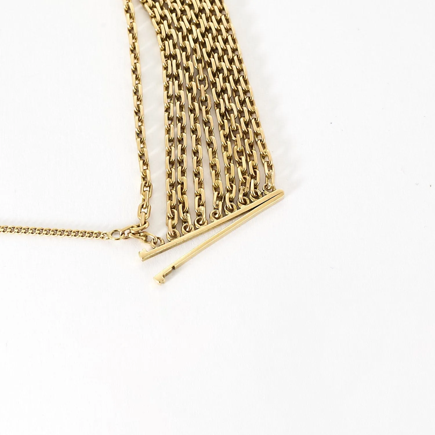 Bracelet multi rangs en or jaune sold by 58 Facettes product image thumbnail 5