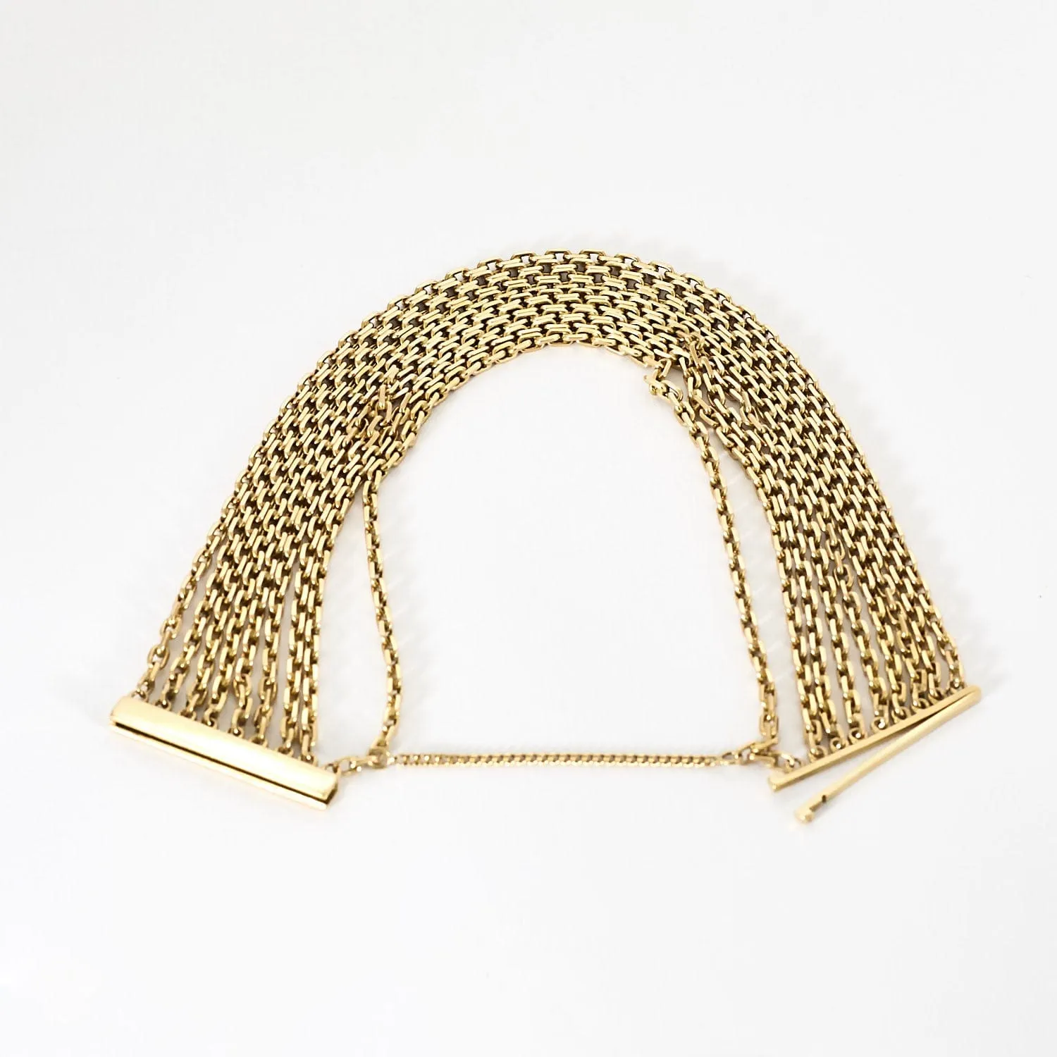 Bracelet multi rangs en or jaune sold by 58 Facettes product image thumbnail 3