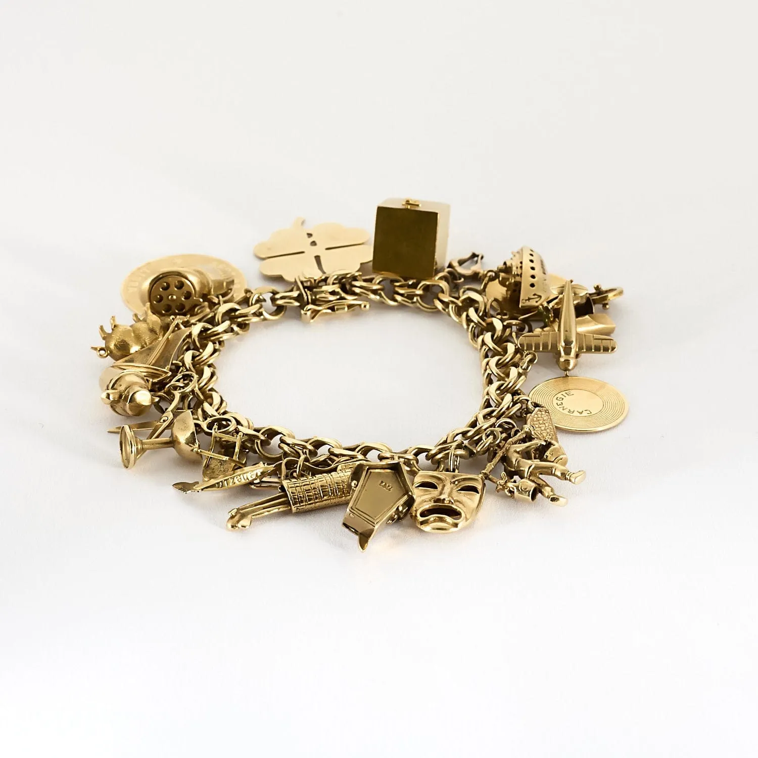 Bracelet "charm's" en or jaune sold by 58 Facettes product image thumbnail 3