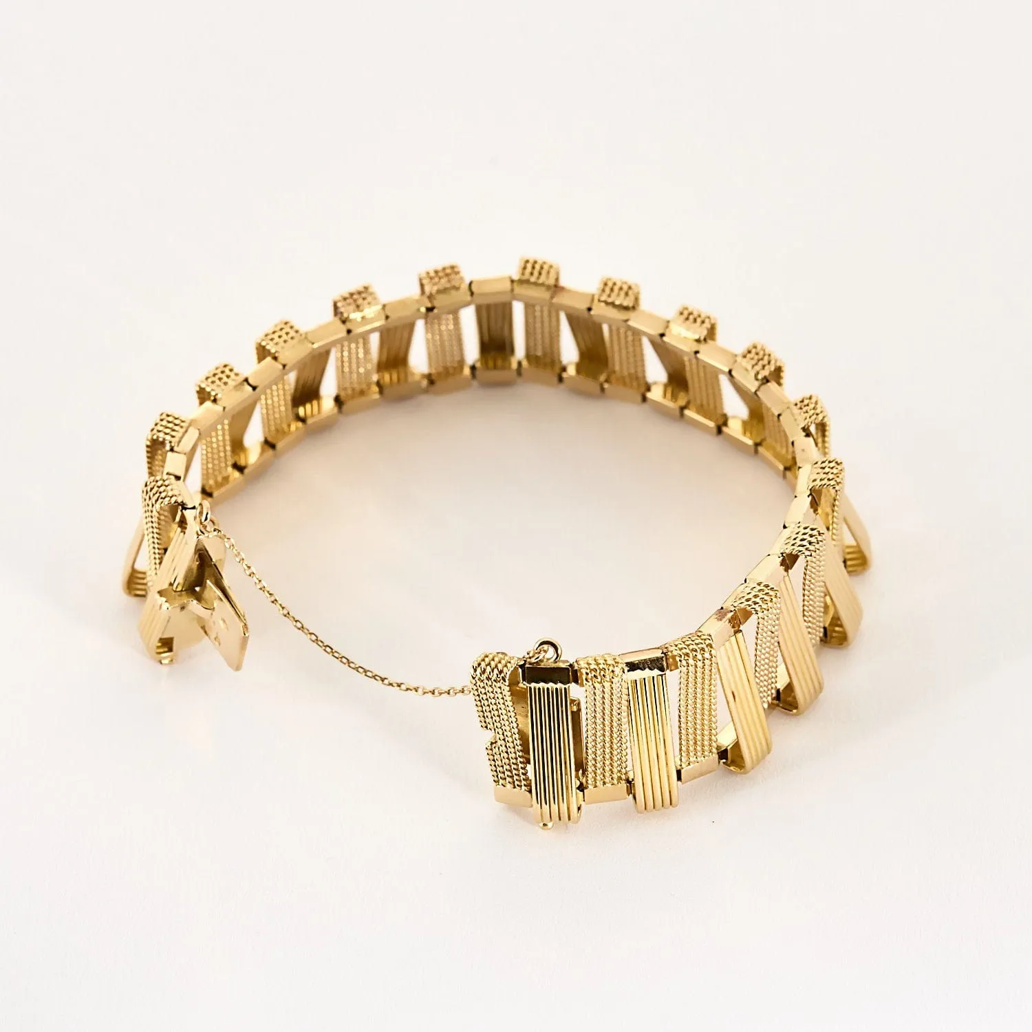 Bracelet en or rose 18 carats sold by 58 Facettes product image thumbnail 5