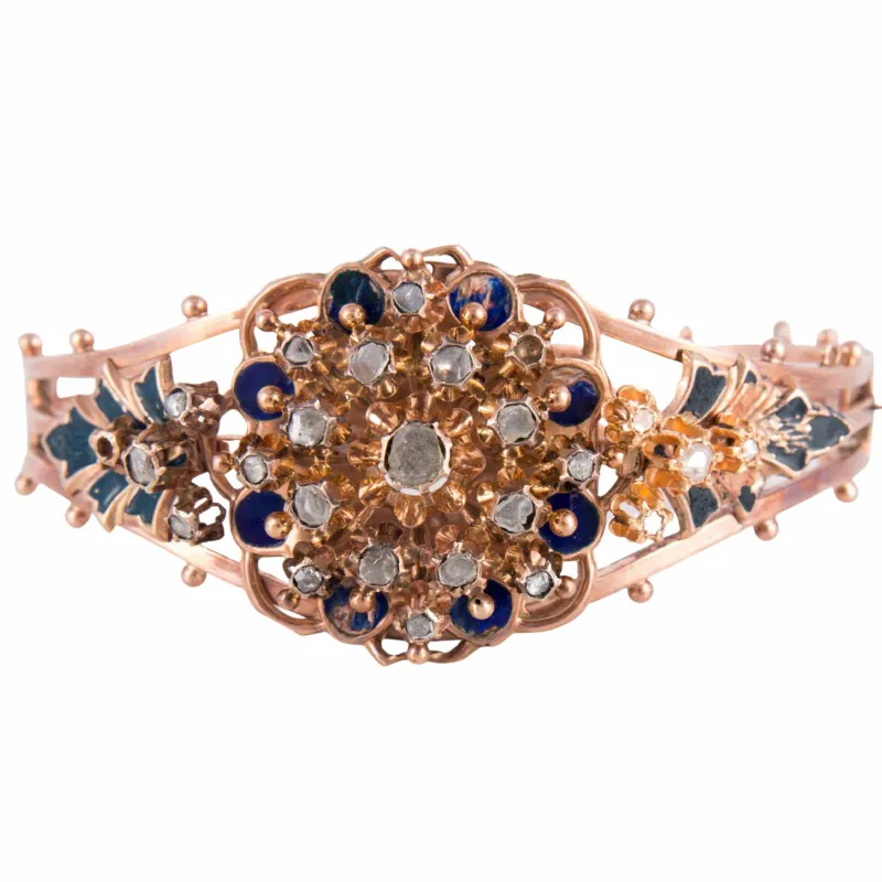 Bracelet époque victorienne Diamants sold by 58 Facettes
