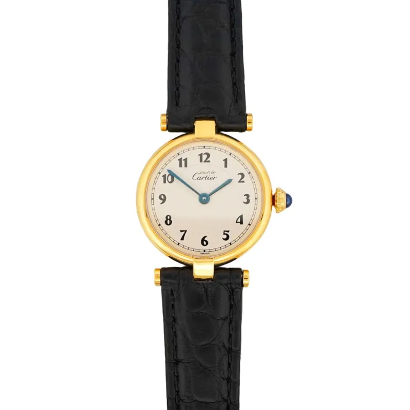 Cartier Must Vendôme - Cadran breguet ivoire - SM sold by 58 Facettes