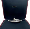 CARTIER - Bracelet "Juste un clou" modèle classique, semi pavé sold by 58 Facettes