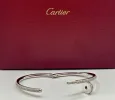 CARTIER - Bracelet "Juste un clou" modèle classique, semi pavé sold by 58 Facettes