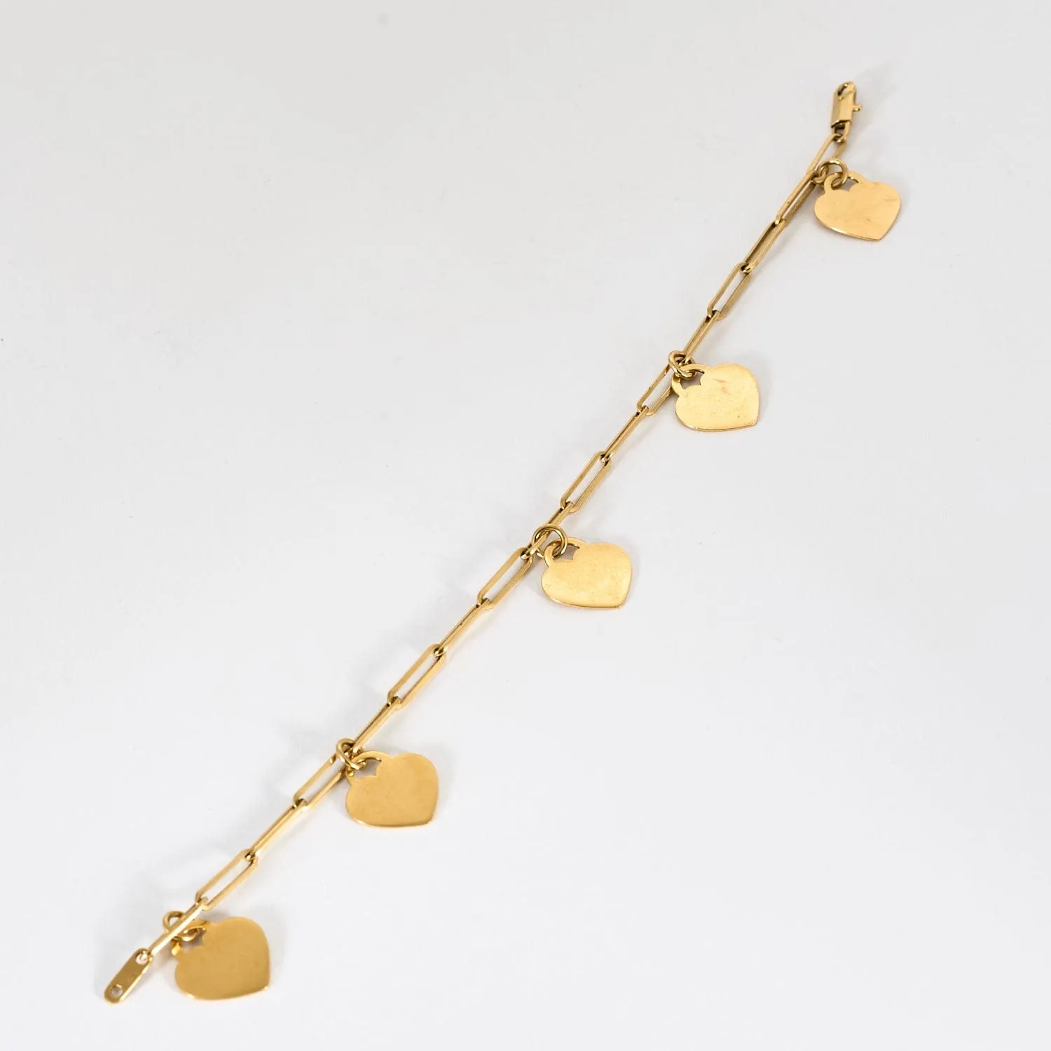 DINH-VAN - VINTAGE - Bracelet Coeurs or jaune sold by 58 Facettes product image thumbnail 4