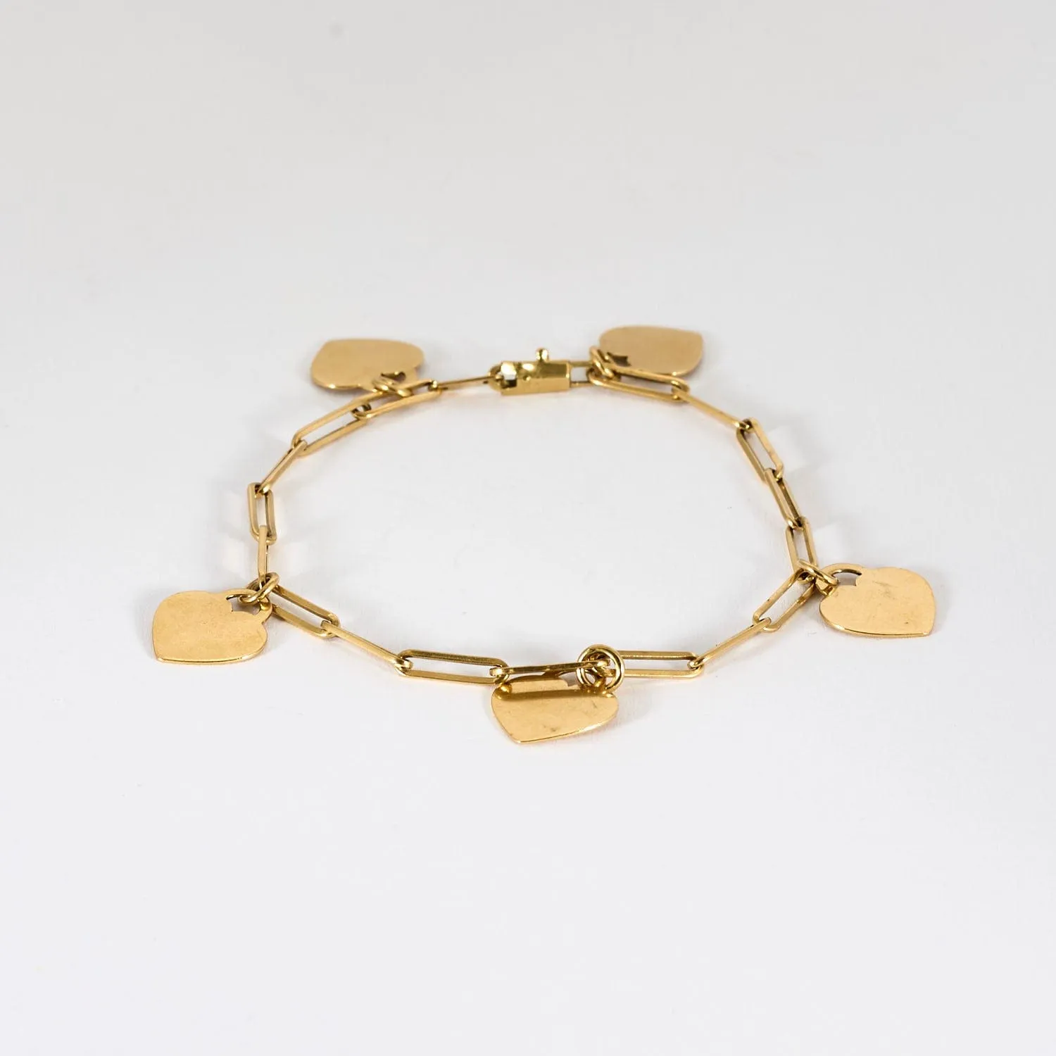 DINH-VAN - VINTAGE - Bracelet Coeurs or jaune sold by 58 Facettes product image thumbnail 3