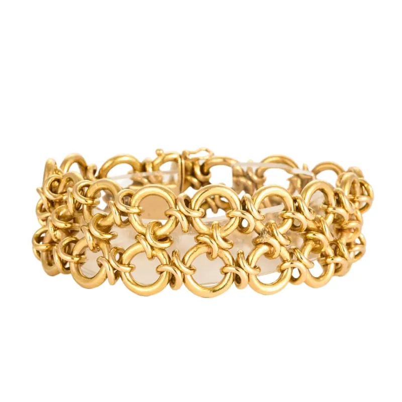 Bracelet ruban or jaune sold by 58 Facettes