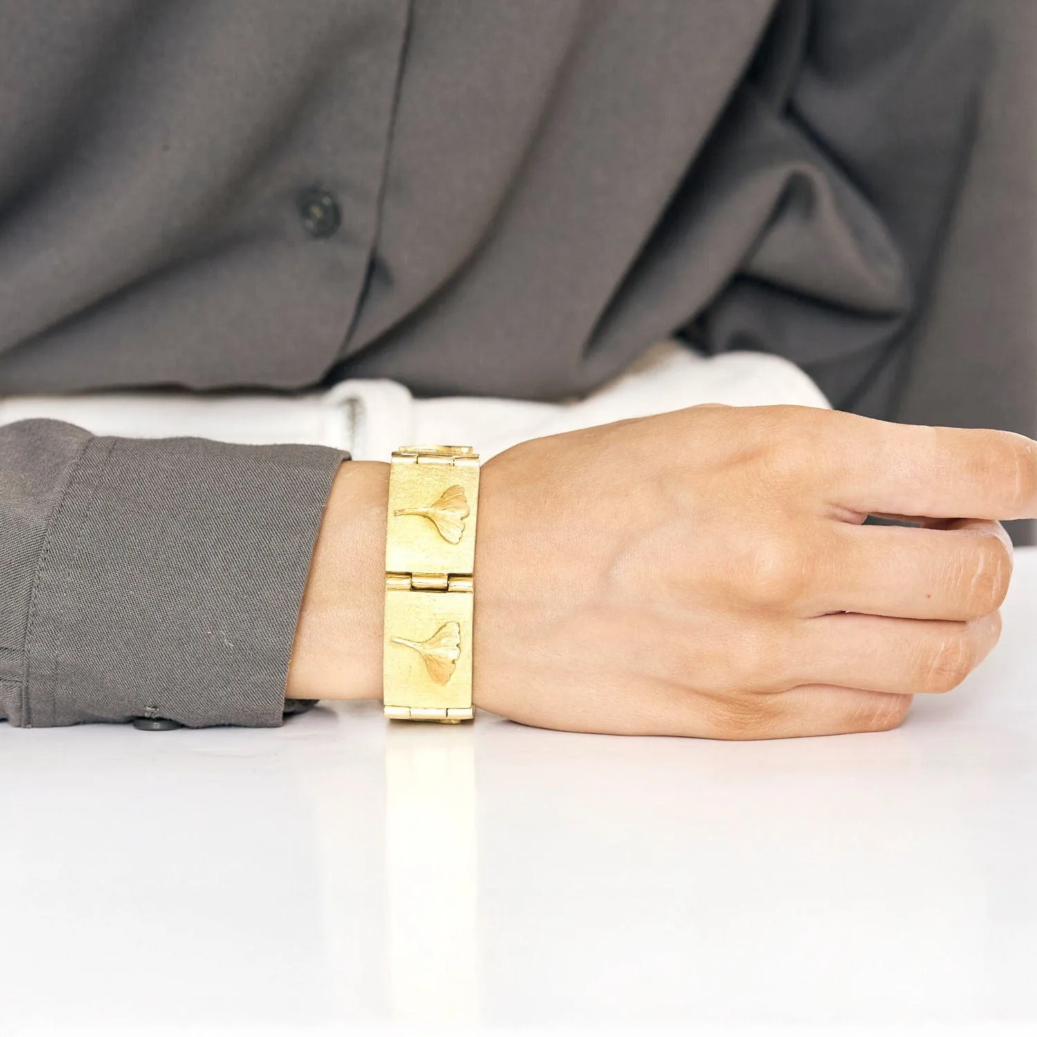 Bracelet articulé or jaune sold by 58 Facettes product image thumbnail 2