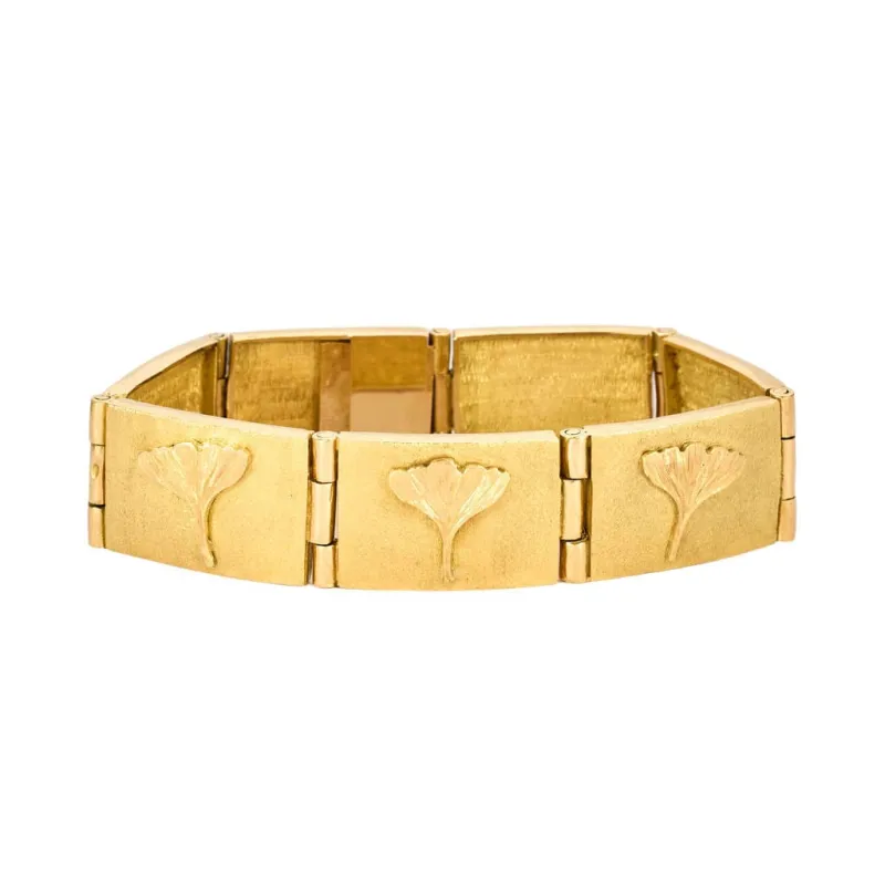 Bracelet articulé or jaune sold by 58 Facettes