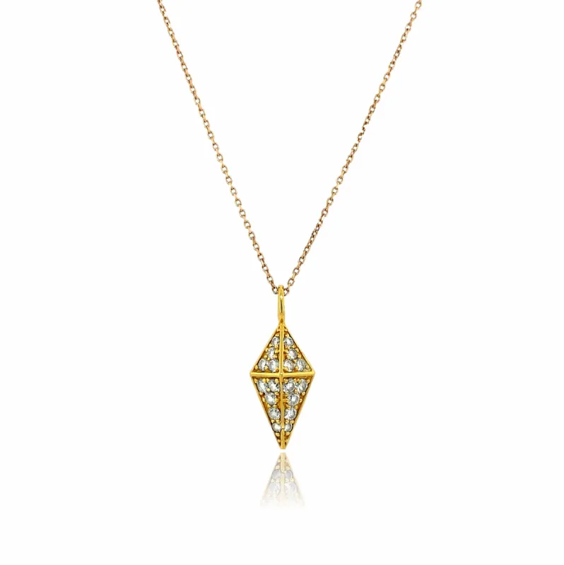 Collier Vintage Or et Diamants sold by 58 Facettes
