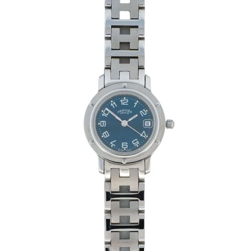 Hermès Cape Cod - Cadran bleu arabe - SM sold by 58 Facettes