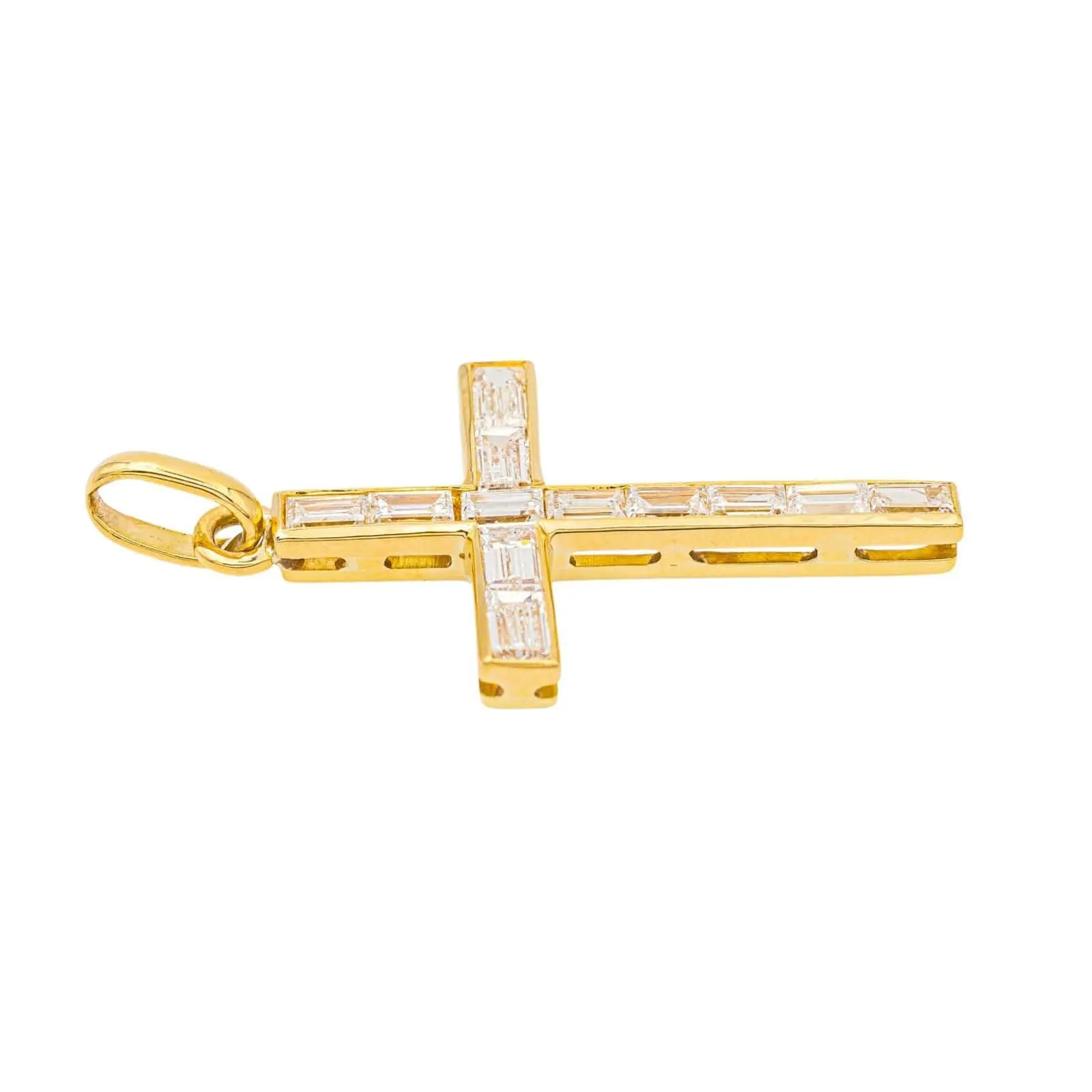 Pendentif Croix Or jaune Diamant sold by 58 Facettes product image thumbnail 5