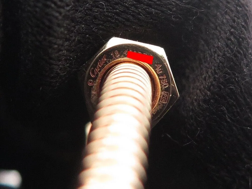 bracelet CARTIER ecrou crb6049517 18 or rose 18k en sold by 58 Facettes product image thumbnail 5