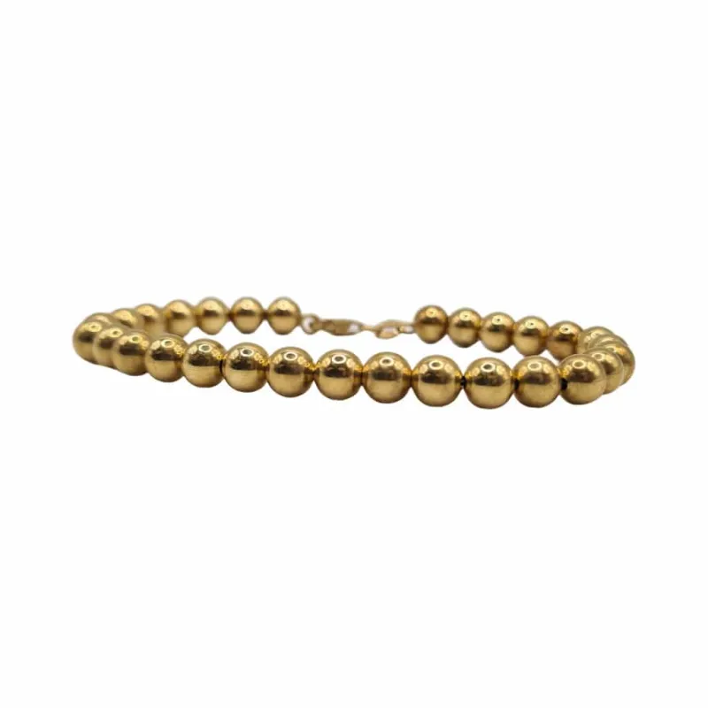 Bracelet boules or jaune 18 carats sold by 58 Facettes
