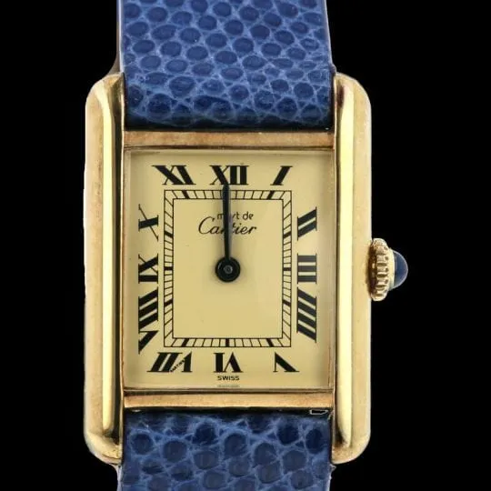 Cartier Montre Tank Vermeil sold by 58 Facettes