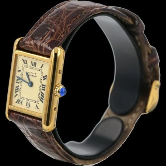 Cartier Montre Tank Vermeil sold by 58 Facettes product image thumbnail 3