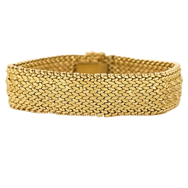 Bracelet en Or jaune 18k sold by 58 Facettes
