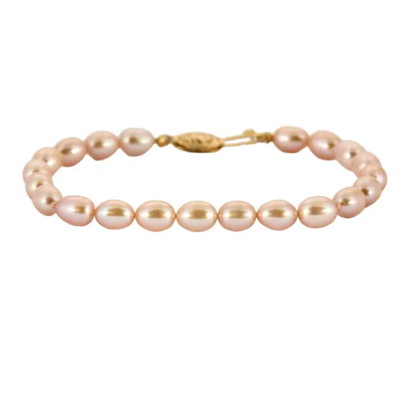 Bracelet Or Jaune Perle sold by 58 Facettes