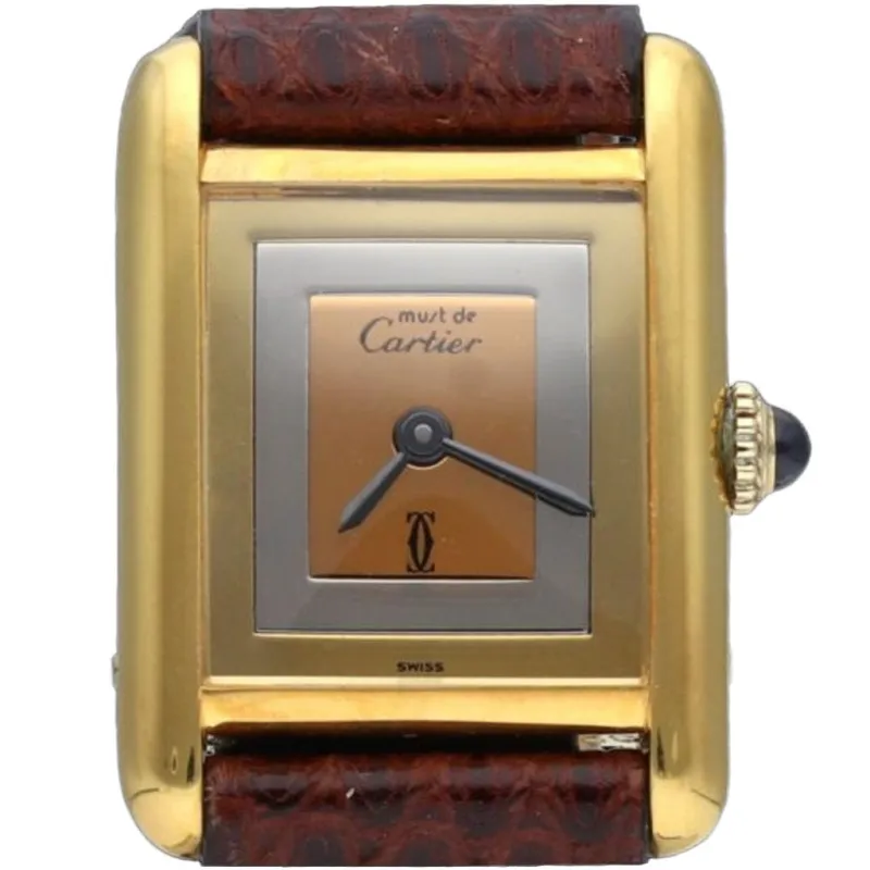 Cartier Montre Tank Vermeil sold by 58 Facettes
