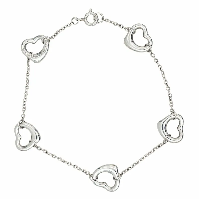 Bracelet Tiffany & Co Coeur Cœur ouvert Argent sold by 58 Facettes