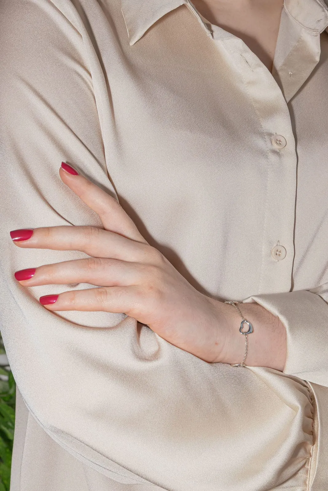 Bracelet Tiffany & Co Coeur Cœur ouvert Argent sold by 58 Facettes product image thumbnail 2