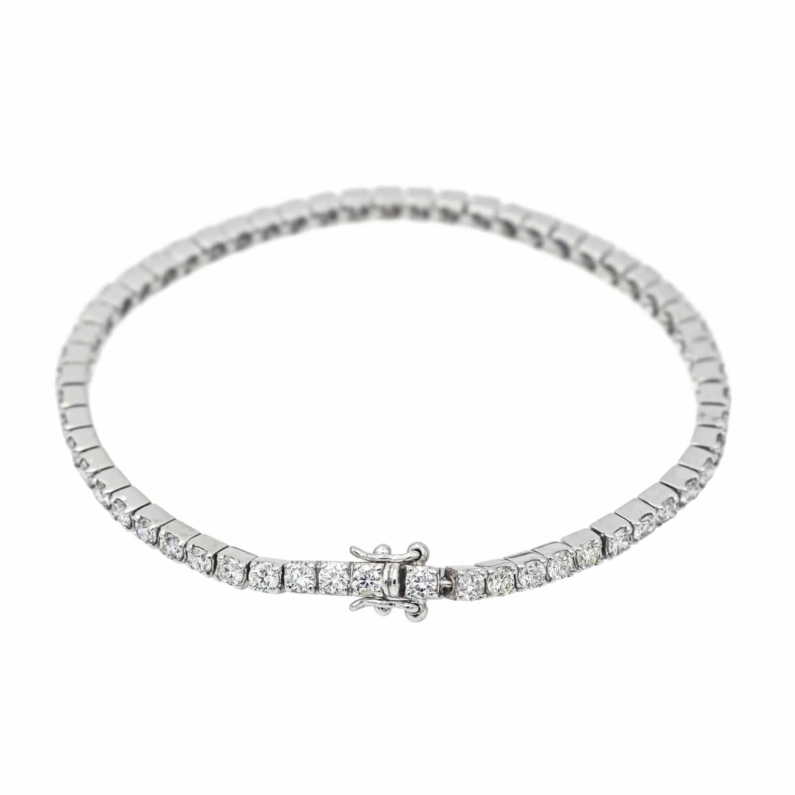 Bracelet Ligne Or blanc Diamant sold by 58 Facettes product image thumbnail 5