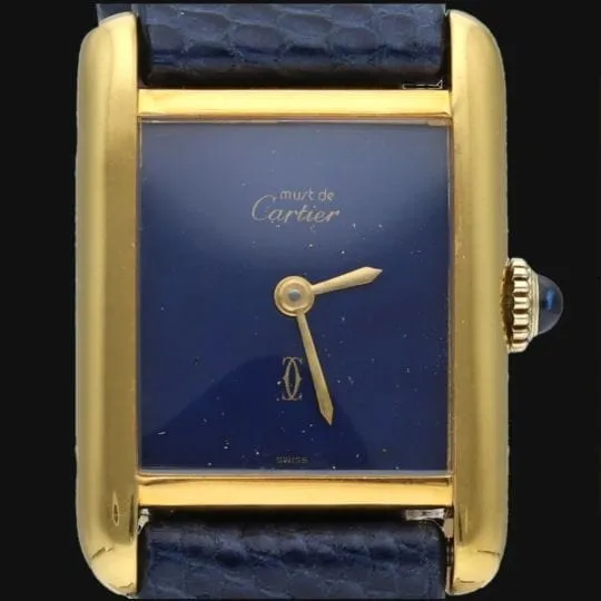 Cartier Montre Tank Vermeil sold by 58 Facettes