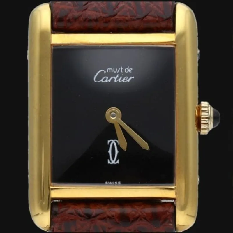 Cartier Montre Tank Vermeil sold by 58 Facettes