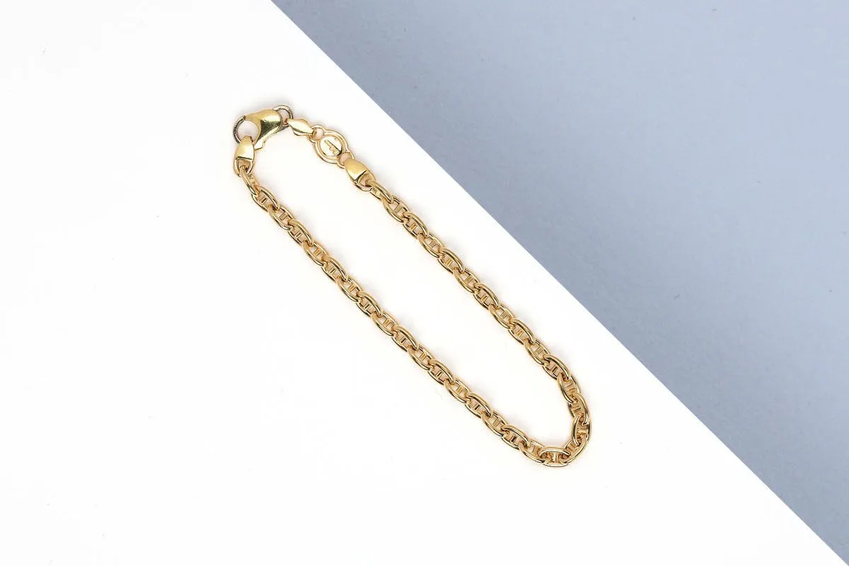 Bracelet en or jaune - 19,5 cm sold by 58 Facettes