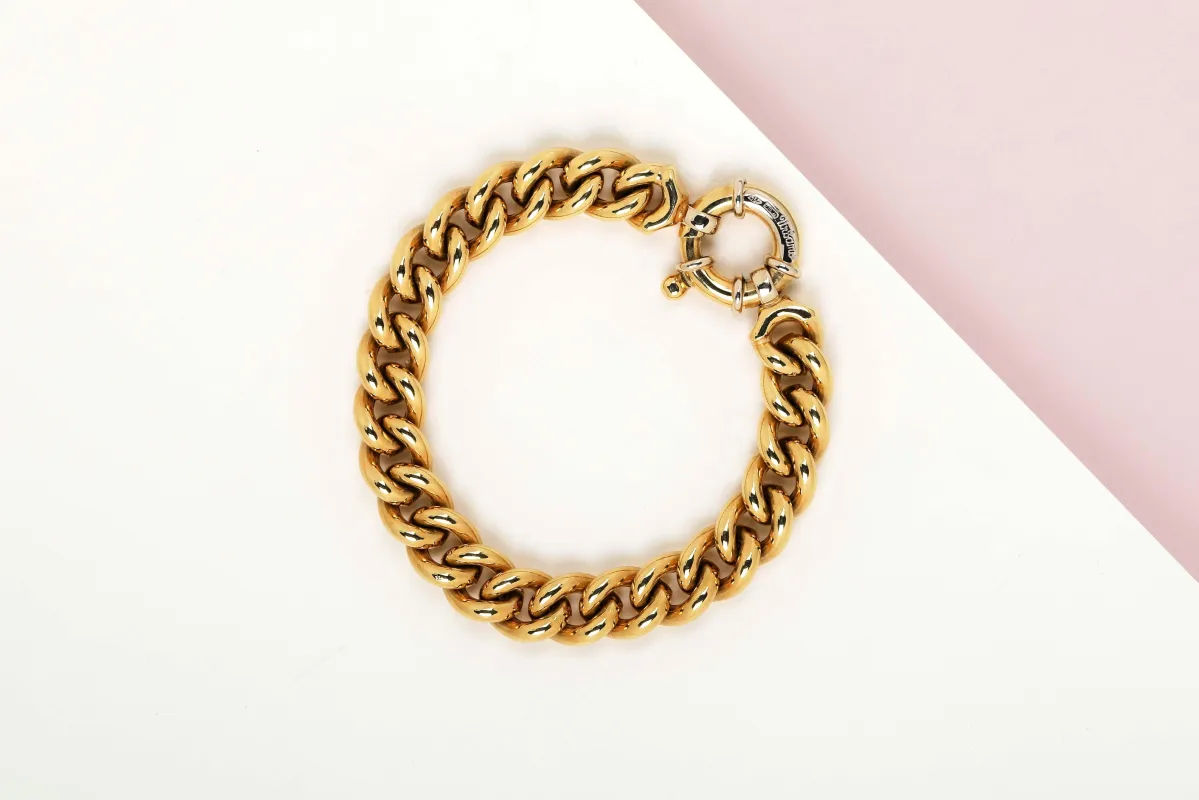 Bracelet en or jaune sold by 58 Facettes