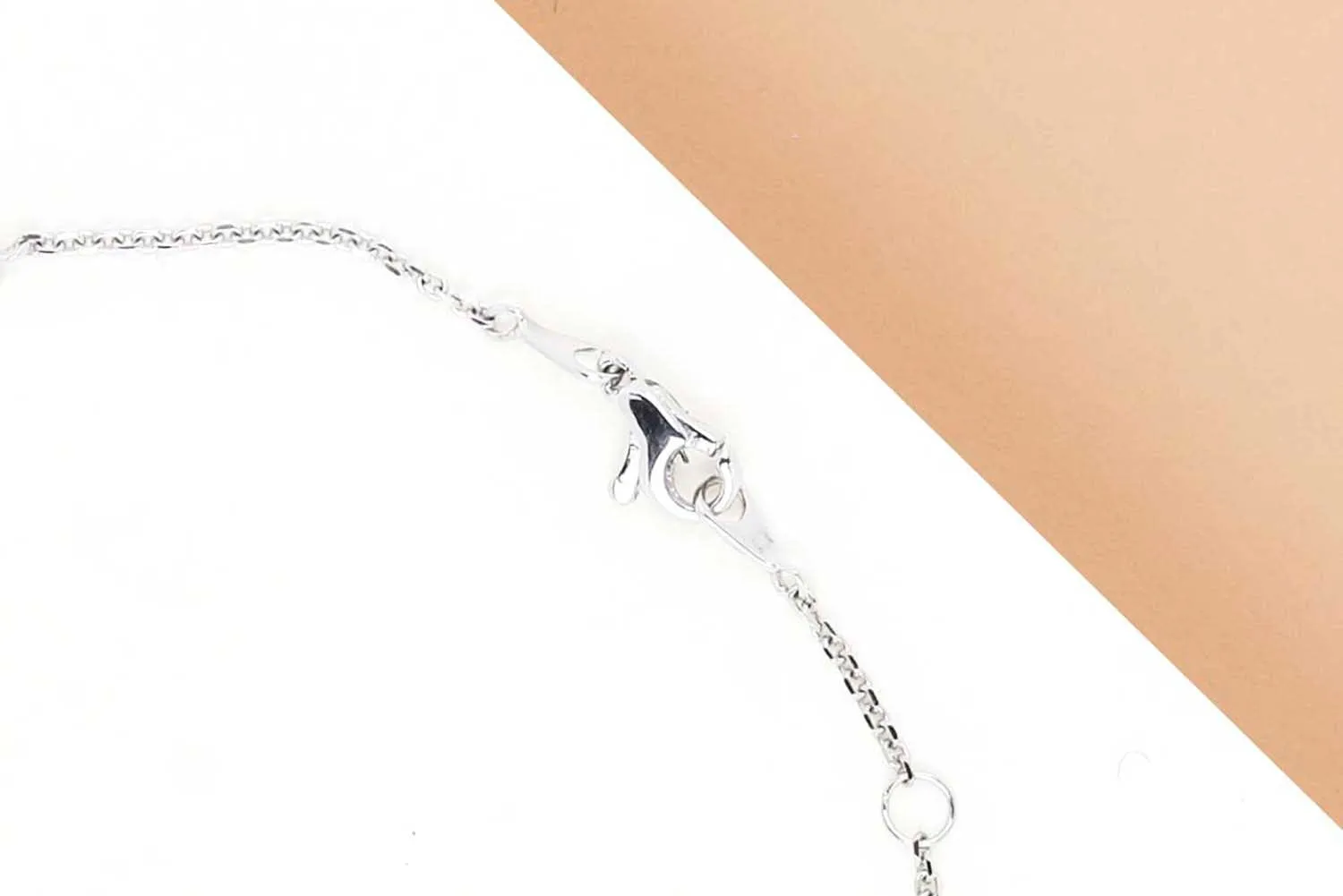 Bracelet - Or blanc - 19 cm sold by 58 Facettes product image thumbnail 2
