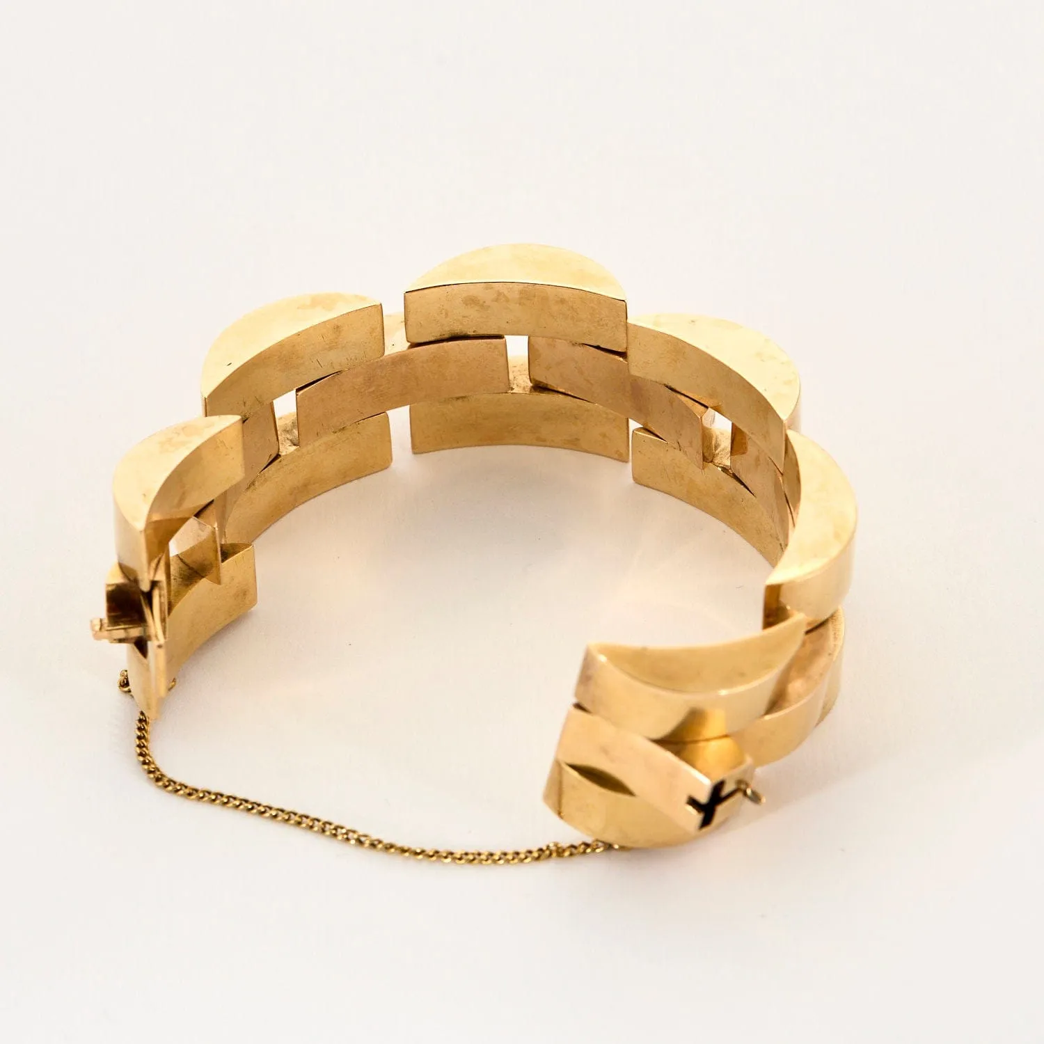 Bracelet Tank or jaune sold by 58 Facettes product image thumbnail 4