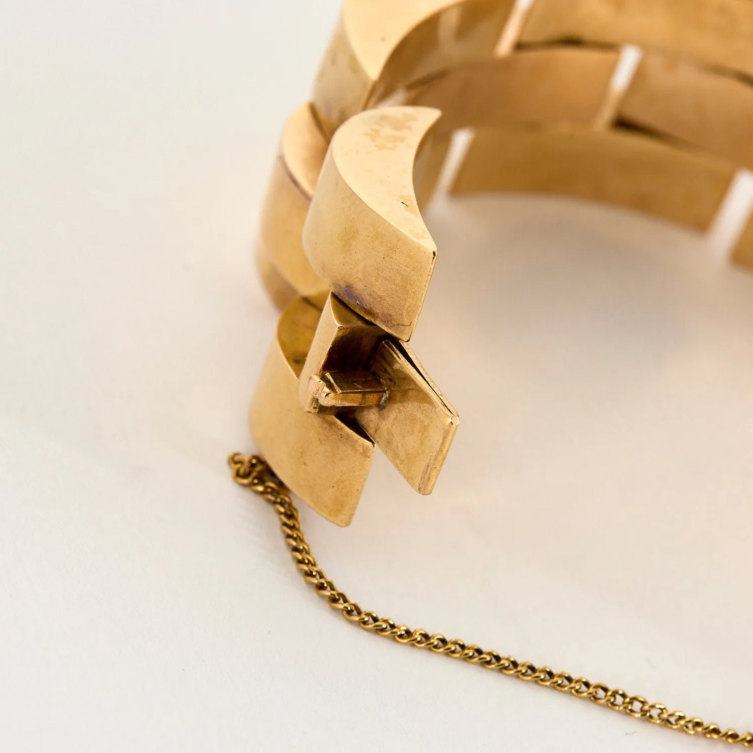 Bracelet Tank or jaune sold by 58 Facettes product image thumbnail 3