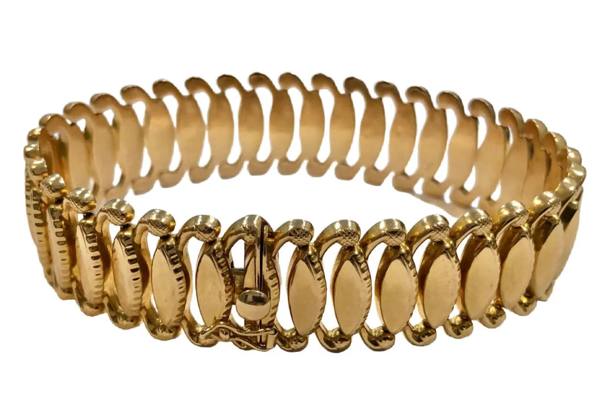 Bracelet vintage or jaune sold by 58 Facettes