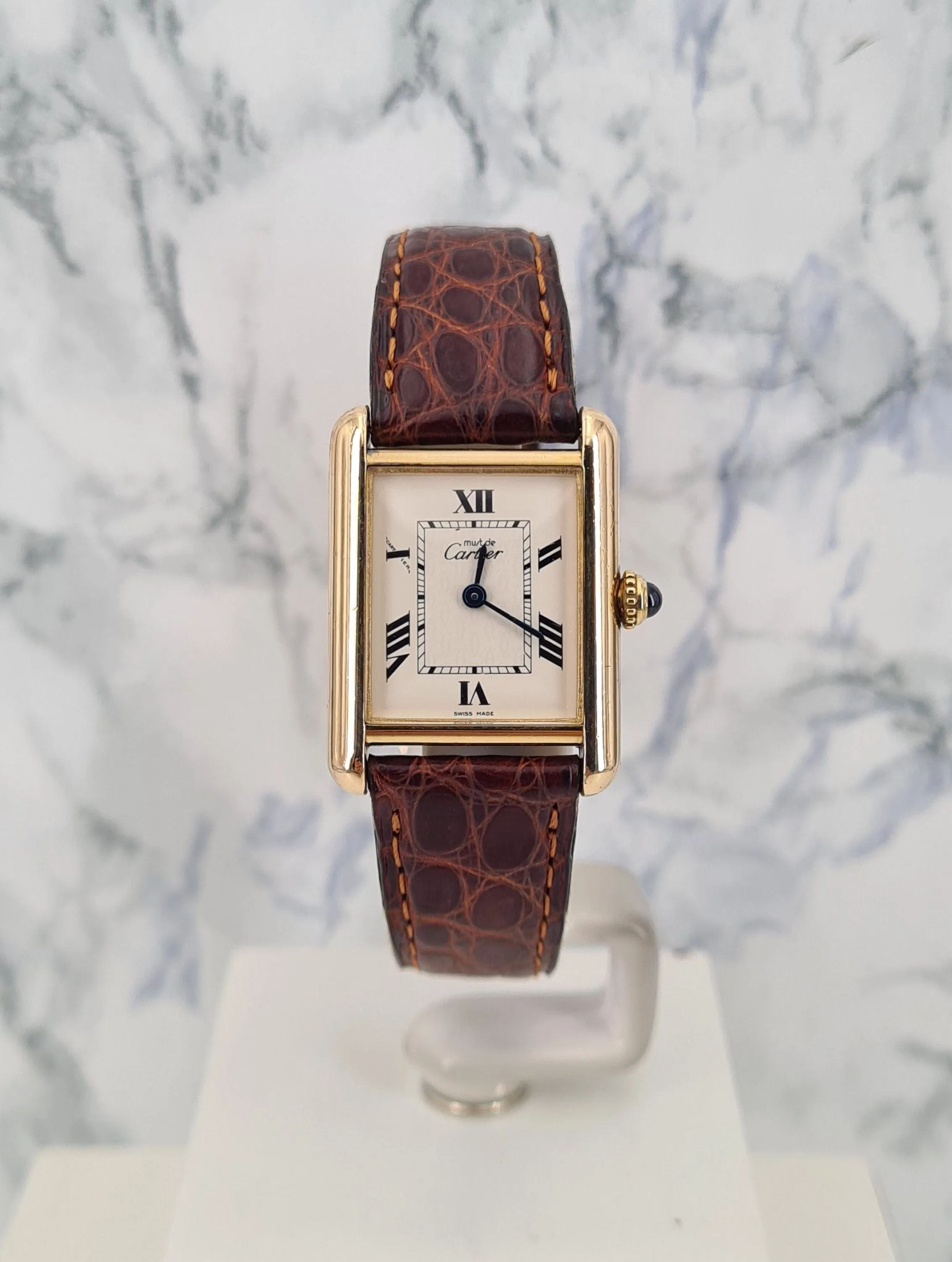 CARTIER - Montre Tank Must Vermeil sold by 58 Facettes product image thumbnail 2