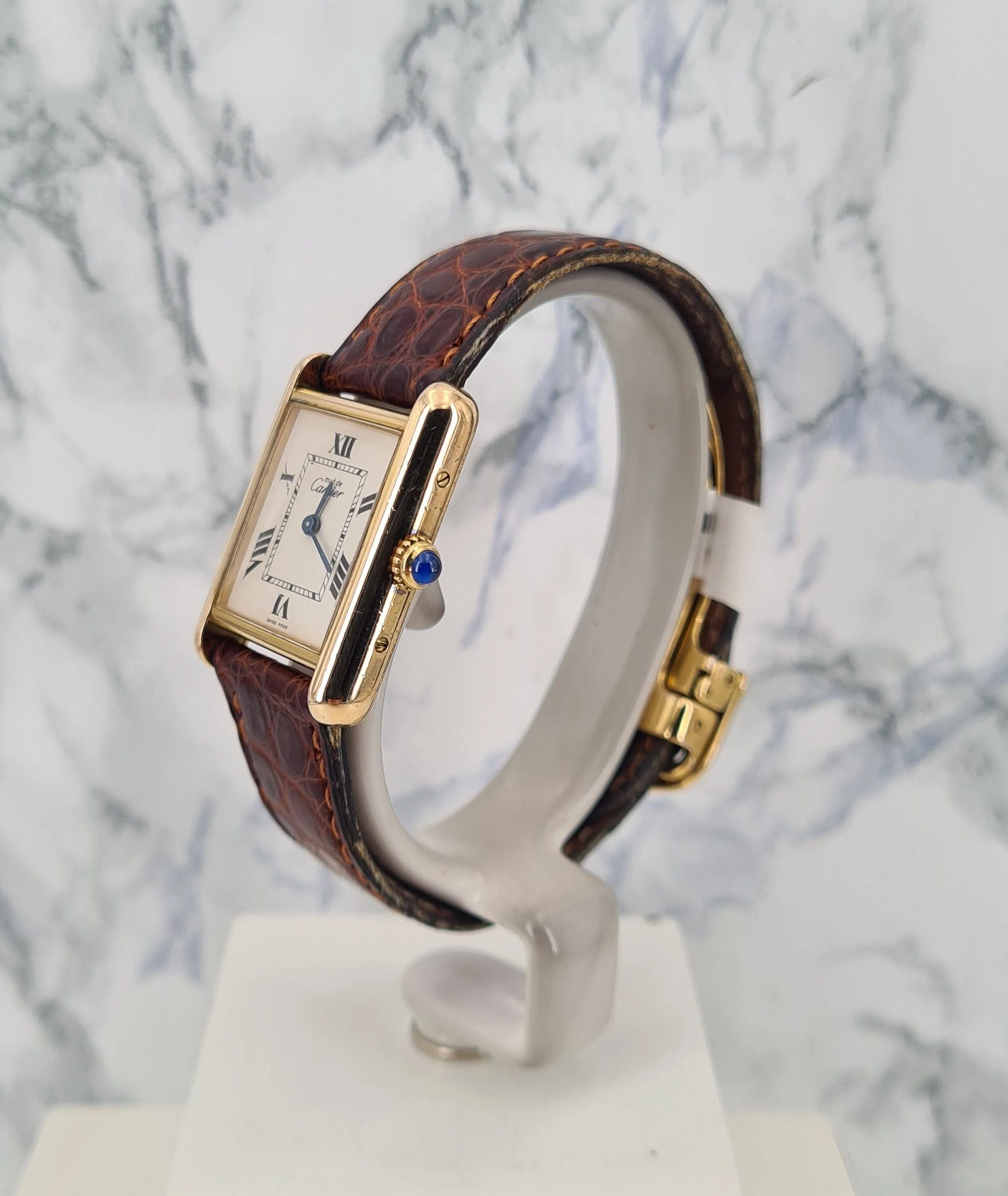 CARTIER - Montre Tank Must Vermeil sold by 58 Facettes product image thumbnail 3