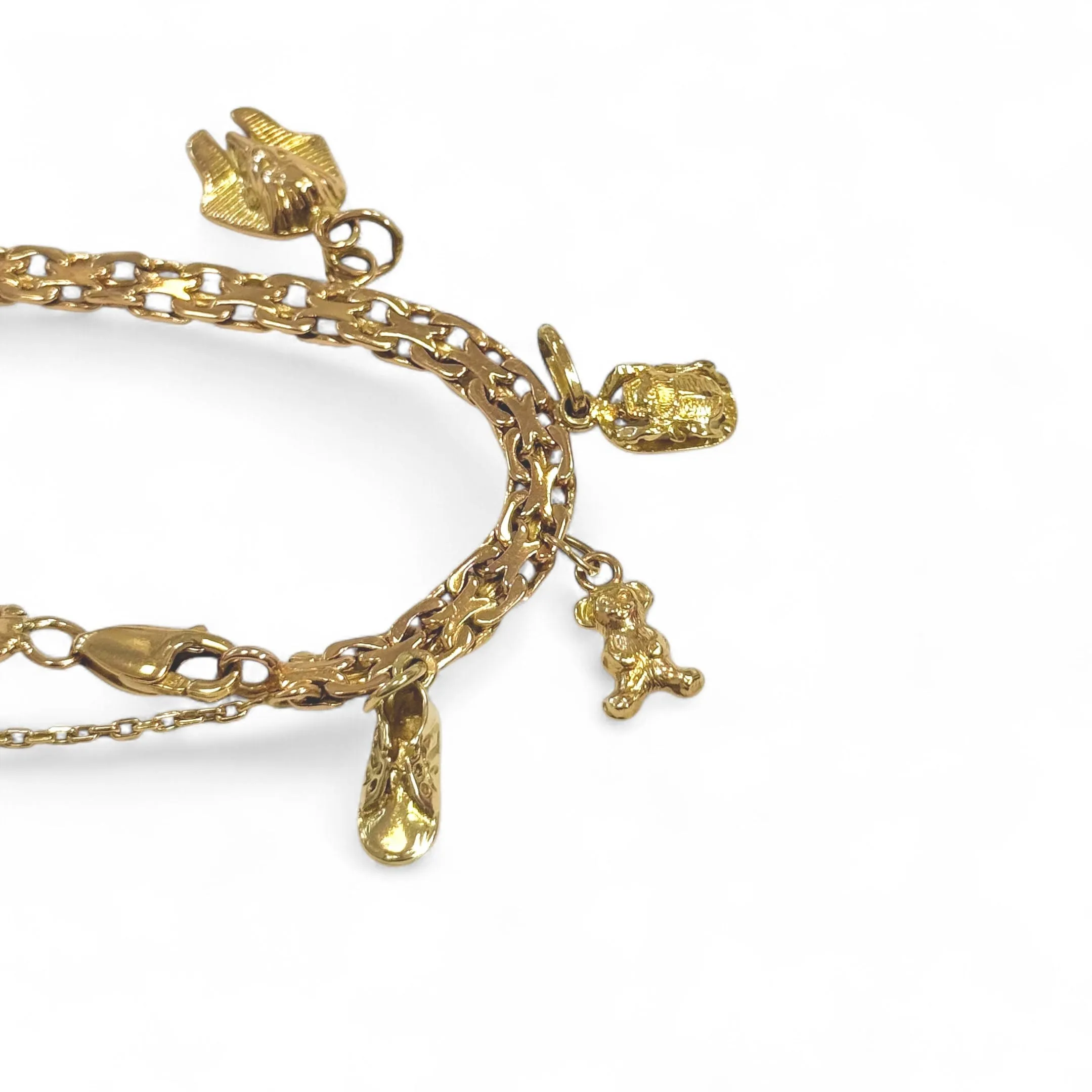 Bracelet ou breloques jaunes sold by 58 Facettes product image thumbnail 2